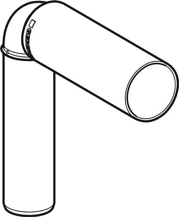 Curva Tecnica Silent Pp Prolungata 90 ° 50 46 Geberit in Tubazioni BricoGo - Marano di Napoli, commercioVirtuoso.it