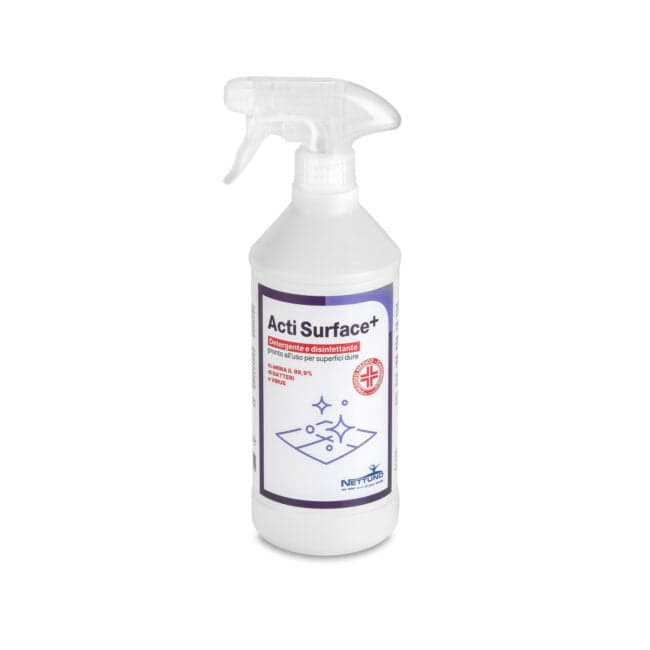 Detergente Disinfettante Nettuno Actisurface + 6 Pezzi 750 ml