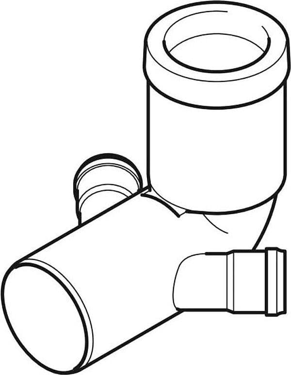 Curva Per Wc A Pavimento Con Due Attacchi Geberit - Dm 110-40 - 10 Pezzi - Geberit in Vasi WC BricoGo - Marano di Napoli, commercioVirtuoso.it