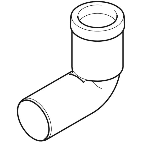Curva Per Wc A Pavimento Con Manicotto Prolungato Geberit - Dm 110 - 15 Pezzi - Geberit in Serbatoi igienici BricoGo - Marano di Napoli, commercioVirtuoso.it