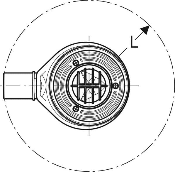 Sifone Doccia Geberit D90, Con Tappo Per Piletta, Altezza Della Chiusura Idraulica 30 Mm, Scarico In Pe in Trappole BricoGo - Marano di Napoli, commercioVirtuoso.it