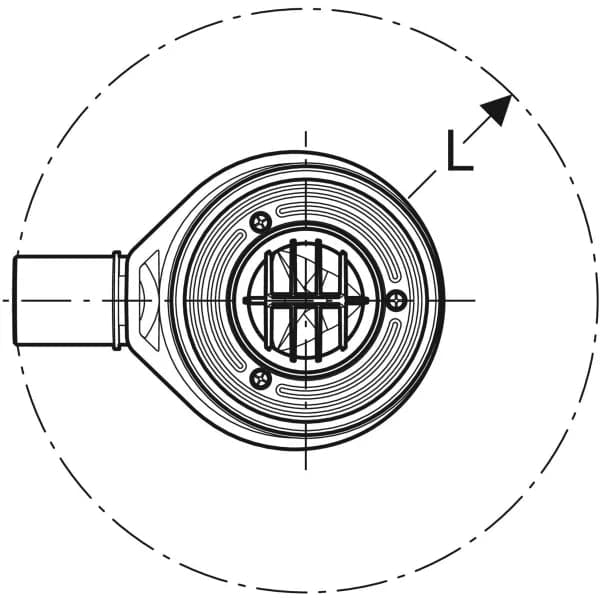 Sifone Doccia Geberit D90, Con Tappo Per Piletta, Altezza Della Chiusura Idraulica 30 Mm, Scarico In Pe in Trappole BricoGo - Marano di Napoli, commercioVirtuoso.it