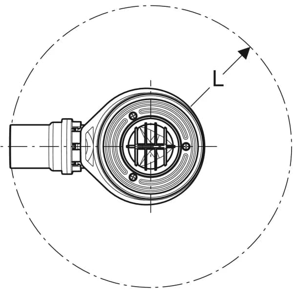 Sifone Piletta Per Piatto Doccia Foro 90 Con Piattello Uscita Ø 40 H 7,8 Geberit in Trappole BricoGo - Marano di Napoli, commercioVirtuoso.it