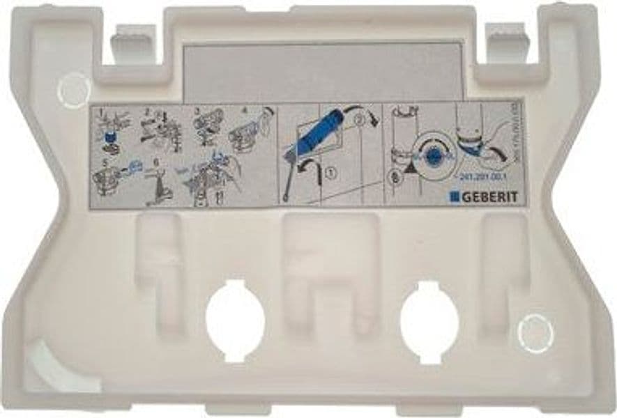 Placca Di Protezione Sigma 8 Doppio Scarico Geberit 242.418.00.1 in Placche per interruttori BricoGo - Marano di Napoli, commercioVirtuoso.it