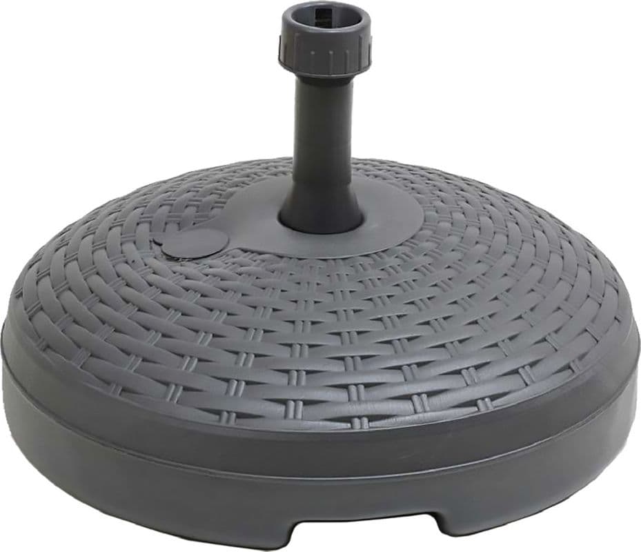 Ombrellone PVC Rattan D45 Tubo Ø 35 Col Ass Base per 6 Pezzi