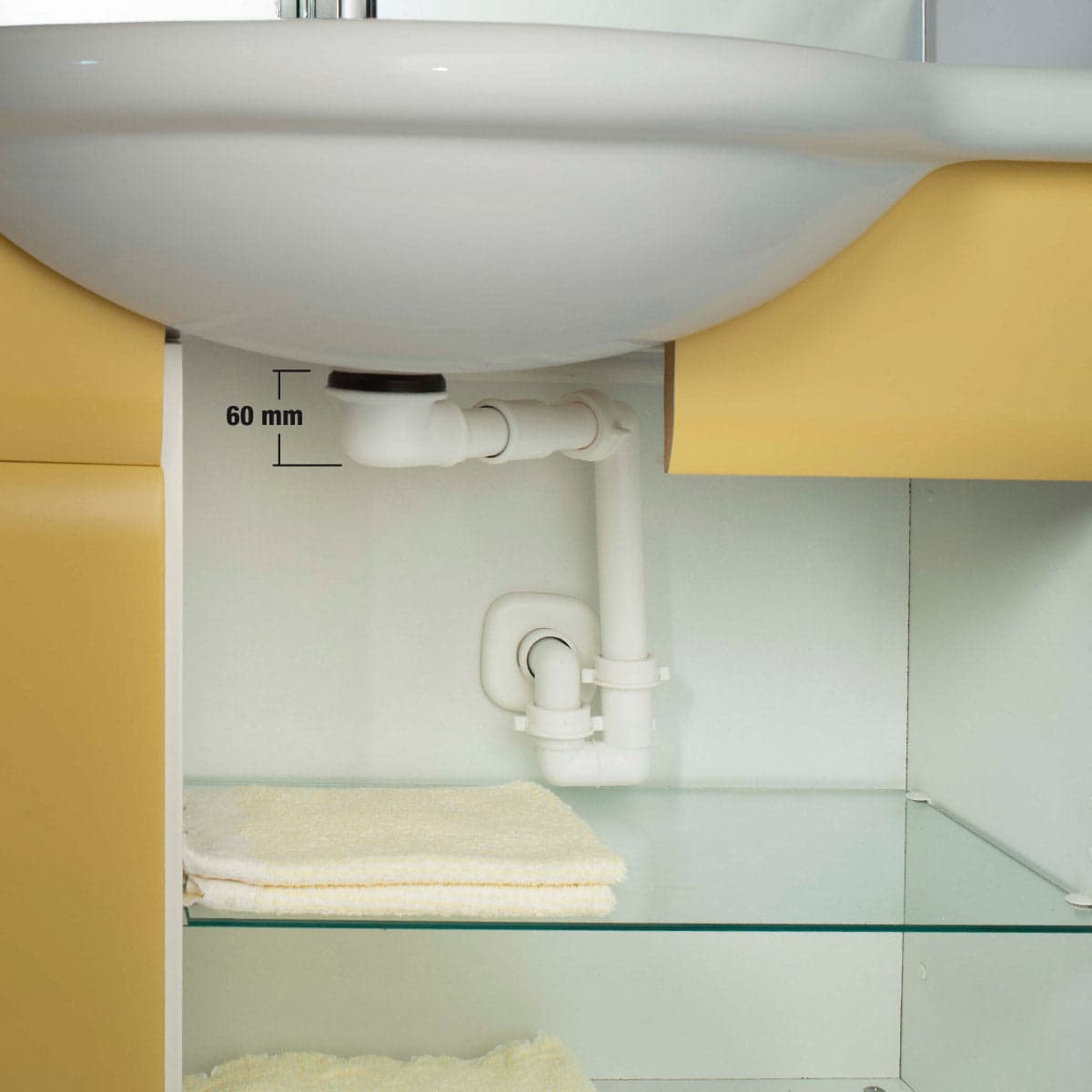 Kit Spazio Bagno Sifone Salvaspazio Per Lavabo + Piletta Bassa Bianco Lira in Trappole BricoGo - Marano di Napoli, commercioVirtuoso.it