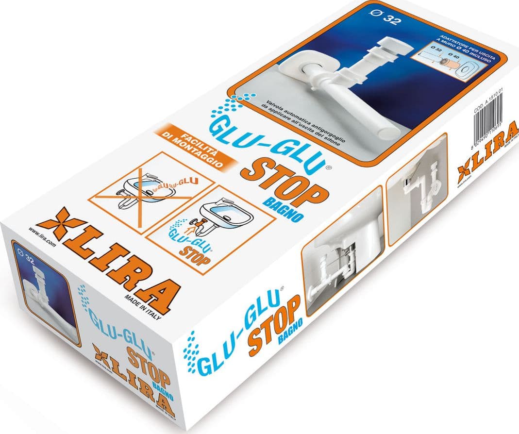 Valvola Automatica Glu Glu Stop Per Bagno Antiriflusso E Anti Roditore Lira in Valvole a sfera BricoGo - Marano di Napoli, commercioVirtuoso.it