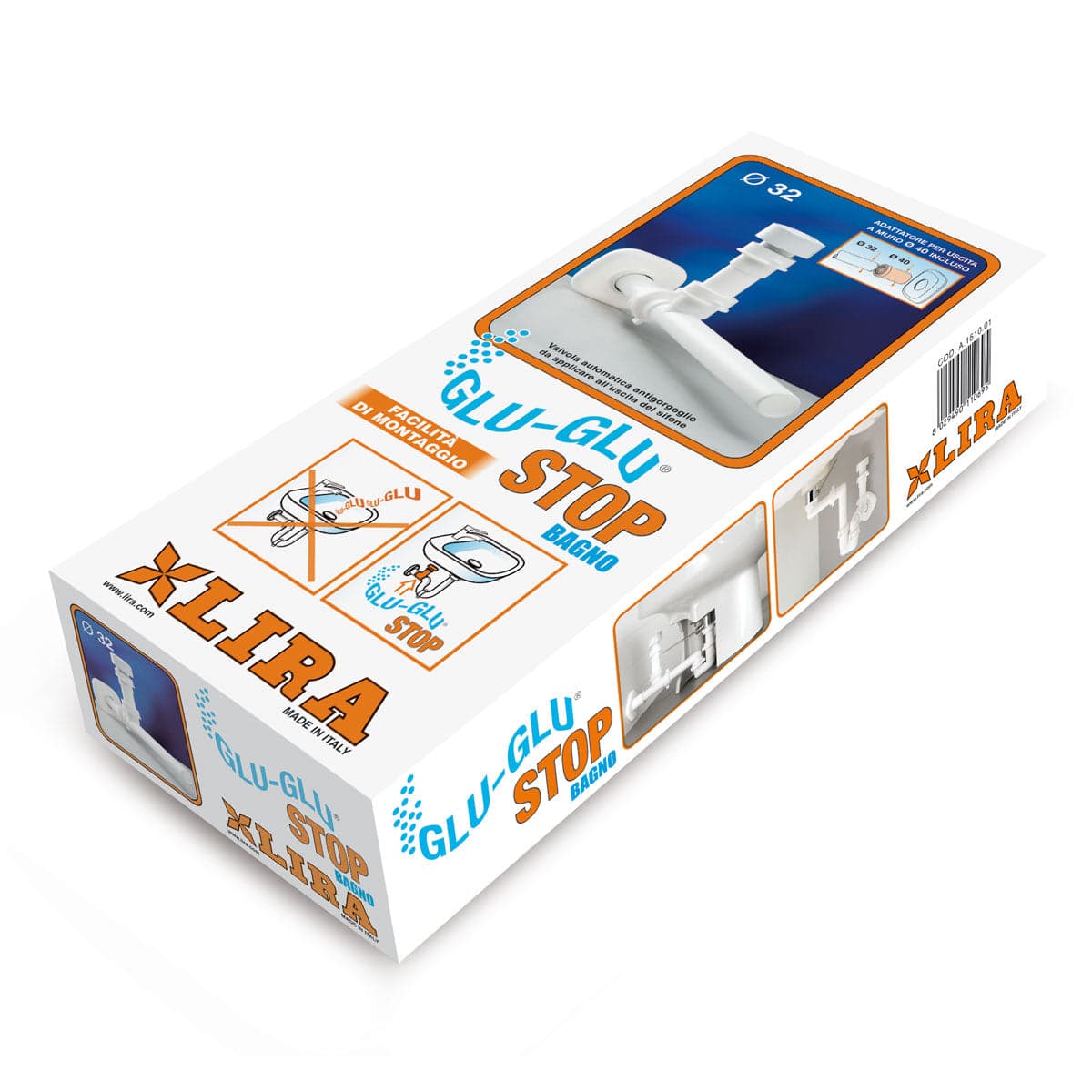 Valvola Automatica Glu Glu Stop Per Bagno Antiriflusso E Anti Roditore Lira in Valvole a sfera BricoGo - Marano di Napoli, commercioVirtuoso.it