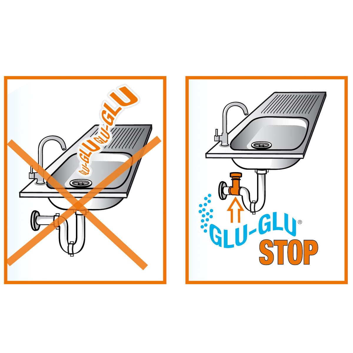 Valvola Automatica Glu Glu Stop Per Cucina Antiriflusso E Anti Roditore Lira Ø40 in Valvole di sicurezza BricoGo - Marano di Napoli, commercioVirtuoso.it