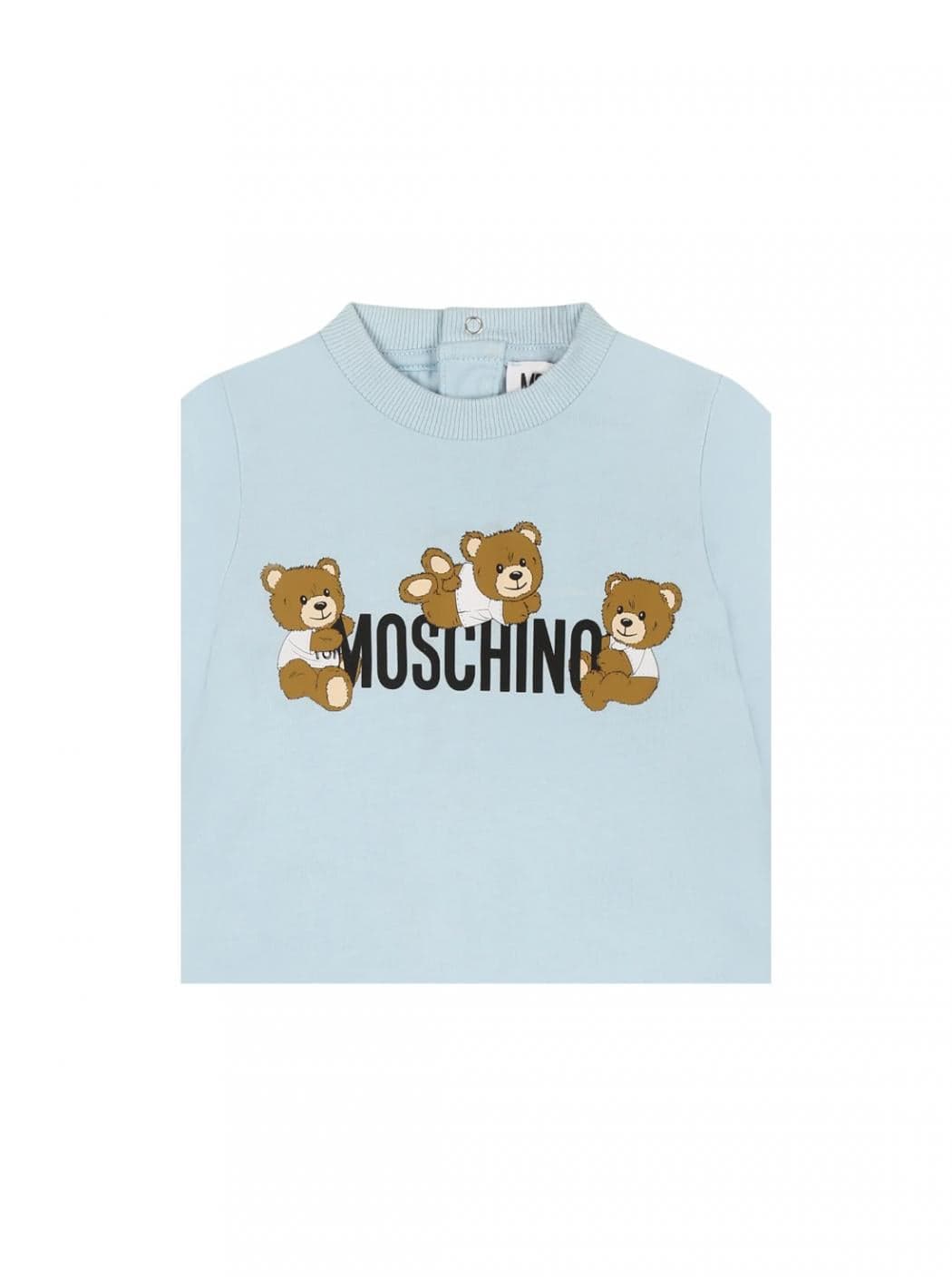 moschino Tutina Bambino Moschino MUT047_LAA03_40304 da bambino in Giubbotti salvagente Drestige - Casamassima, commercioVirtuoso.it