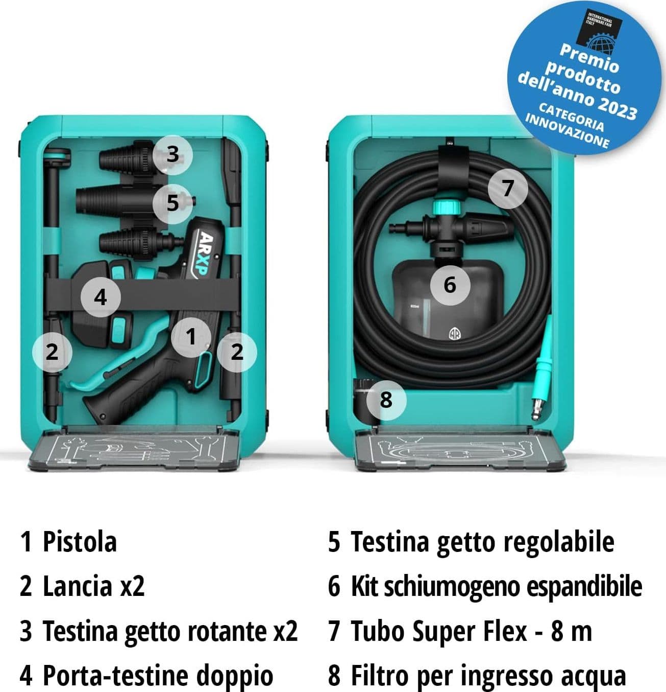Idropulitrice Acqua Fredda 'Arxp Box 5' 160 Bar 2700W Annovi Reverberi in Idropulitrici BricoGo - Marano di Napoli, commercioVirtuoso.it