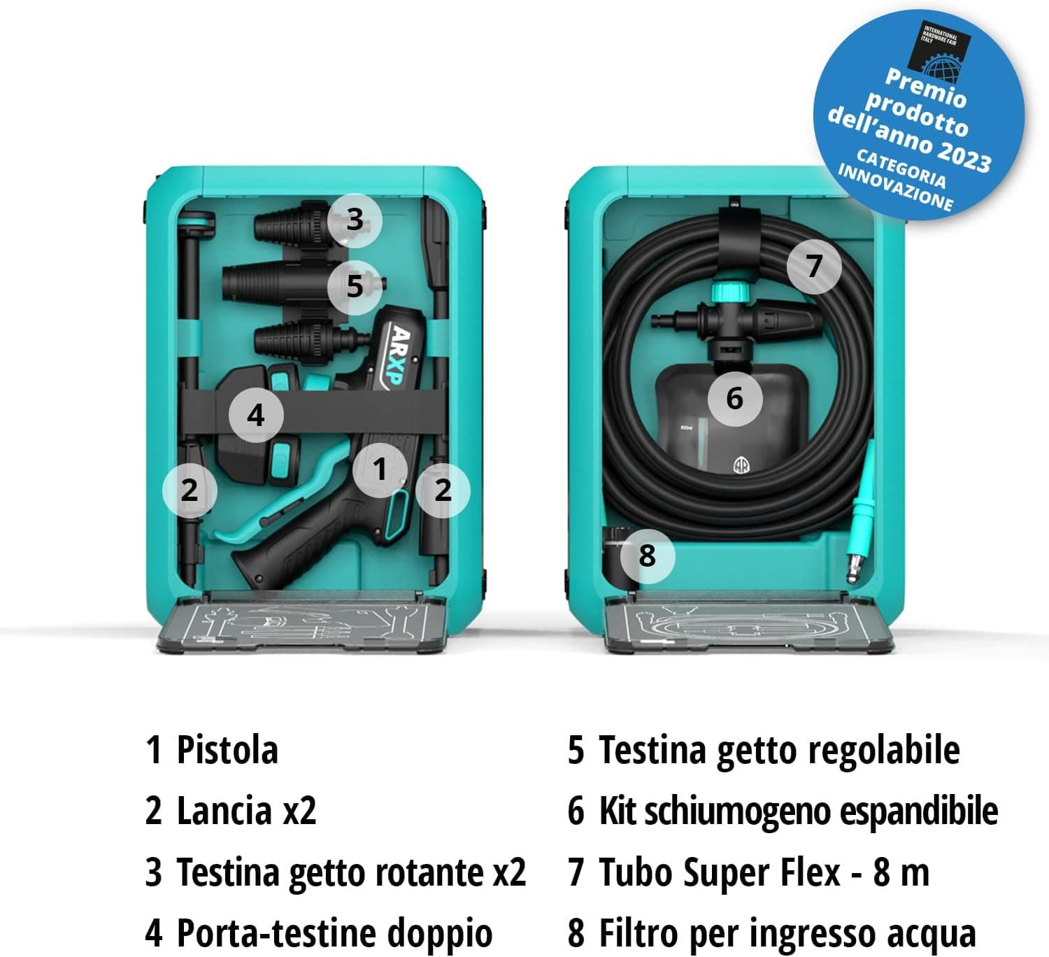Idropulitrice Acqua Fredda 'Arxp Box 5' 160 Bar 2700W Annovi Reverberi in Idropulitrici BricoGo - Marano di Napoli, commercioVirtuoso.it