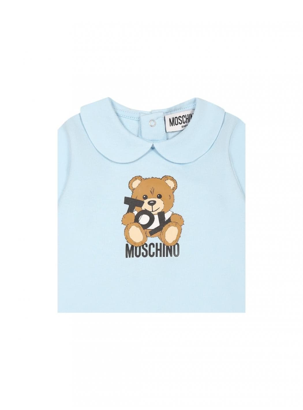 moschino Tutina Bambino Moschino MUT048_LCA19_40304 da bambino in Pagliaccetti Drestige - Casamassima, commercioVirtuoso.it