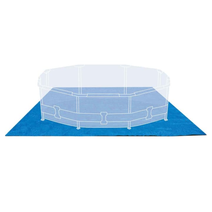 Tappeto Di Sottofondo Quadro Per Piscine Cm.472X472 Peso Kg.2,05 (28048) Intex in Teli sotto piscine fuoriterra BricoGo - Marano di Napoli, commercioVirtuoso.it