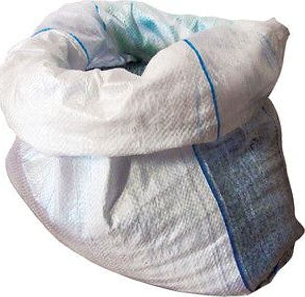 Sacco in Polipropilene 35 x 50 cm Bianco 50 Pezzi