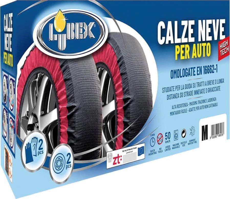 Lubex Calze Da Neve Omologate Per Auto Mis. S in Calze da neve BricoGo - Marano di Napoli, commercioVirtuoso.it