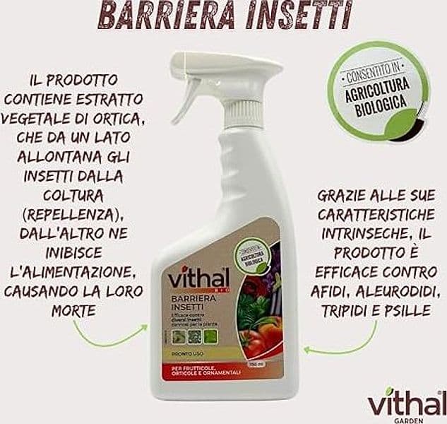 Liquido Bio Barriera Insetti Ml. 750 - Vithal in Vari insetti BricoGo - Marano di Napoli, commercioVirtuoso.it