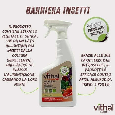 Liquido Bio Barriera Insetti Ml. 750 - Vithal in Vari insetti BricoGo - Marano di Napoli, commercioVirtuoso.it
