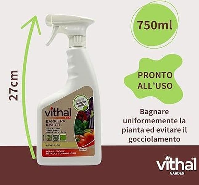 Liquido Bio Barriera Insetti Ml. 750 - Vithal in Vari insetti BricoGo - Marano di Napoli, commercioVirtuoso.it