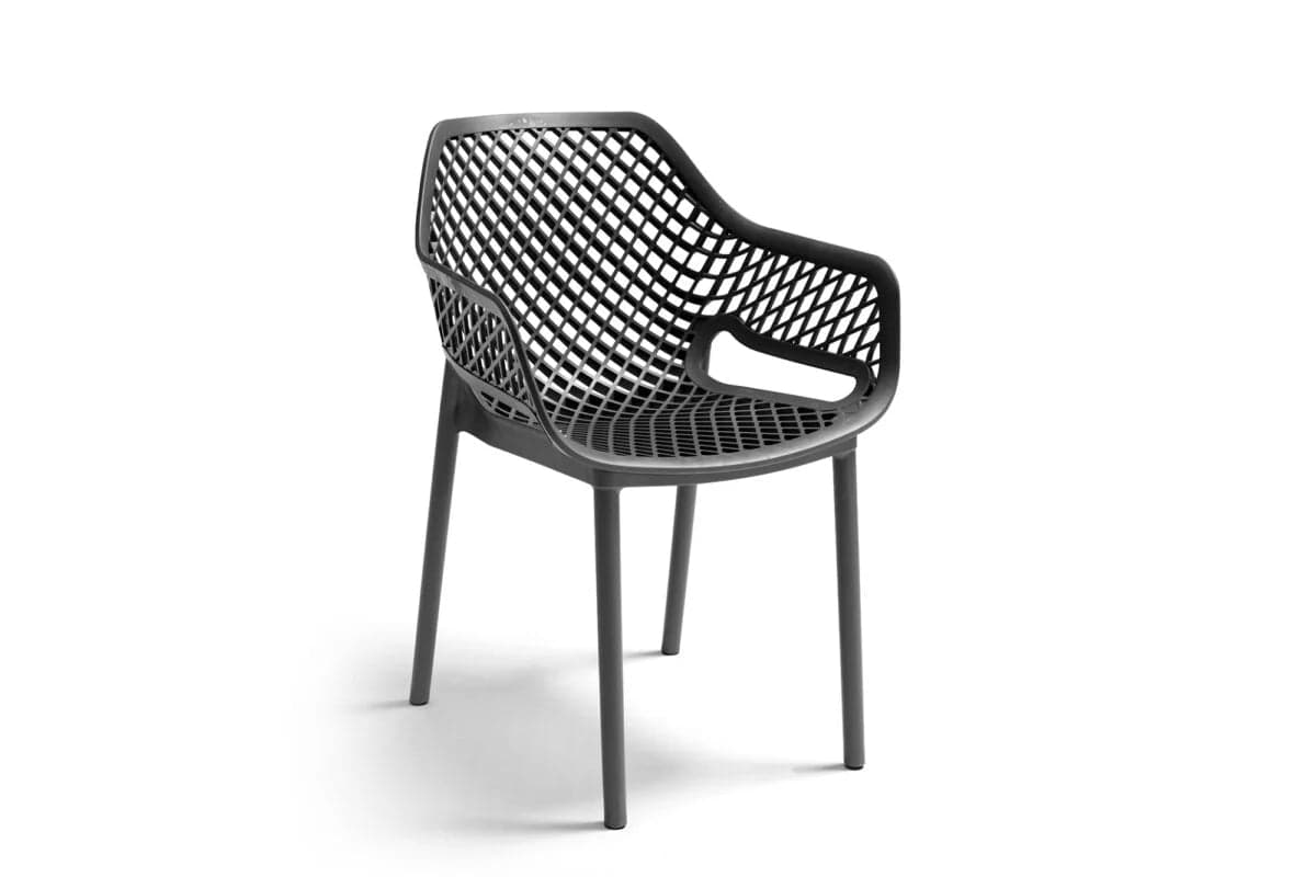 Sedia In Polipropilene 'Aria Armchair' Grafite - Bica in Sedie per tavolo da giardino BricoGo - Marano di Napoli, commercioVirtuoso.it