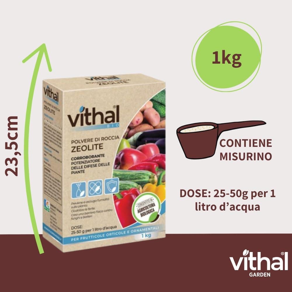 Vithal Integratore Di Zeolite Per Piante Kg. 1 in Disintossicazione e purificazione BricoGo - Marano di Napoli, commercioVirtuoso.it