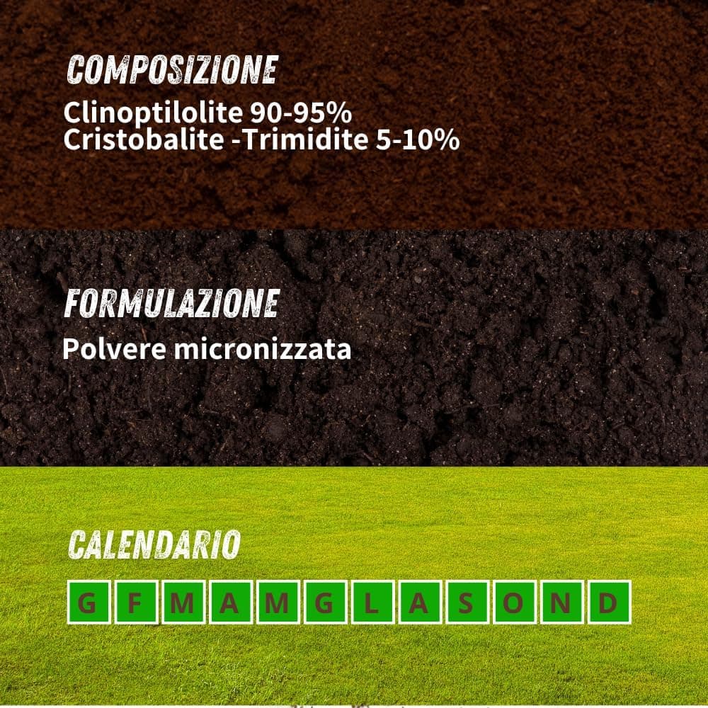 Vithal Integratore Di Zeolite Per Piante Kg. 1 in Disintossicazione e purificazione BricoGo - Marano di Napoli, commercioVirtuoso.it