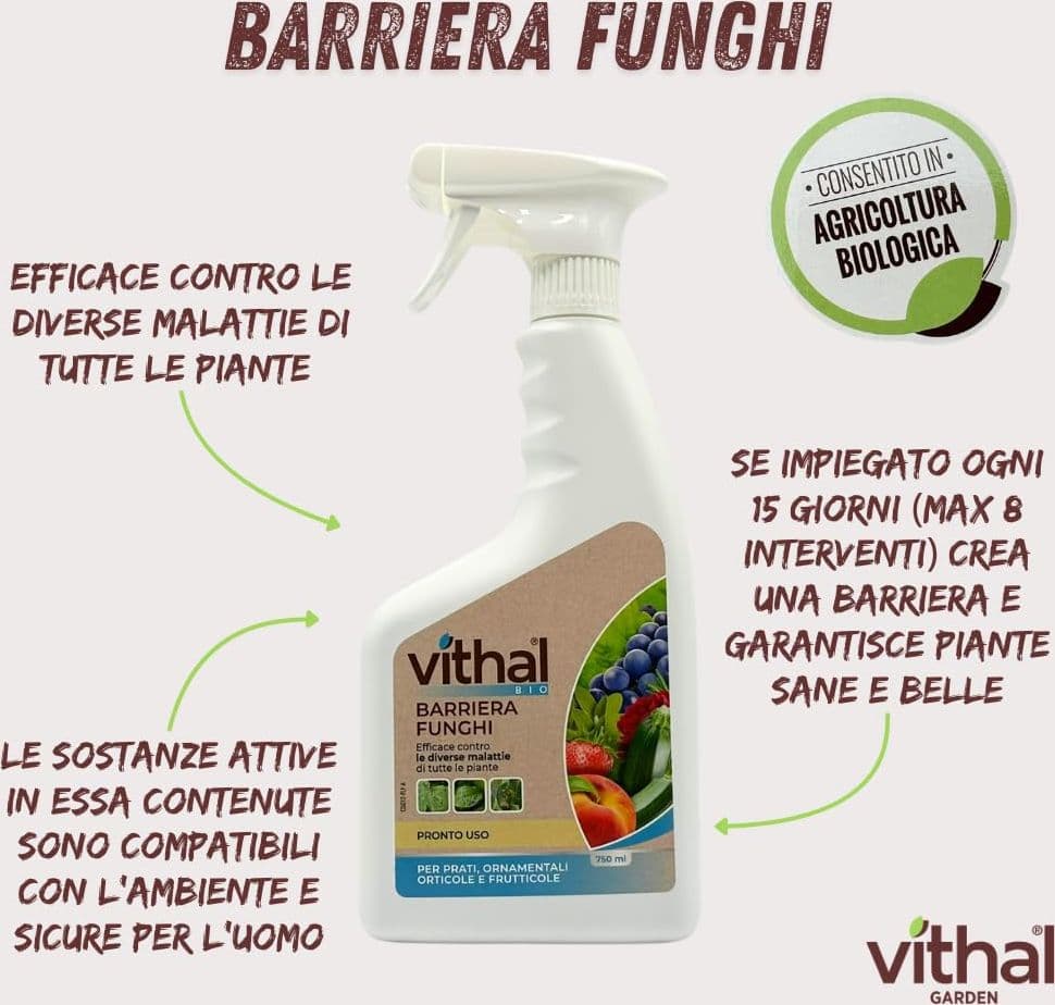 Vithal Barriera Funghi Ml. 750 in Fungicidi BricoGo - Marano di Napoli, commercioVirtuoso.it