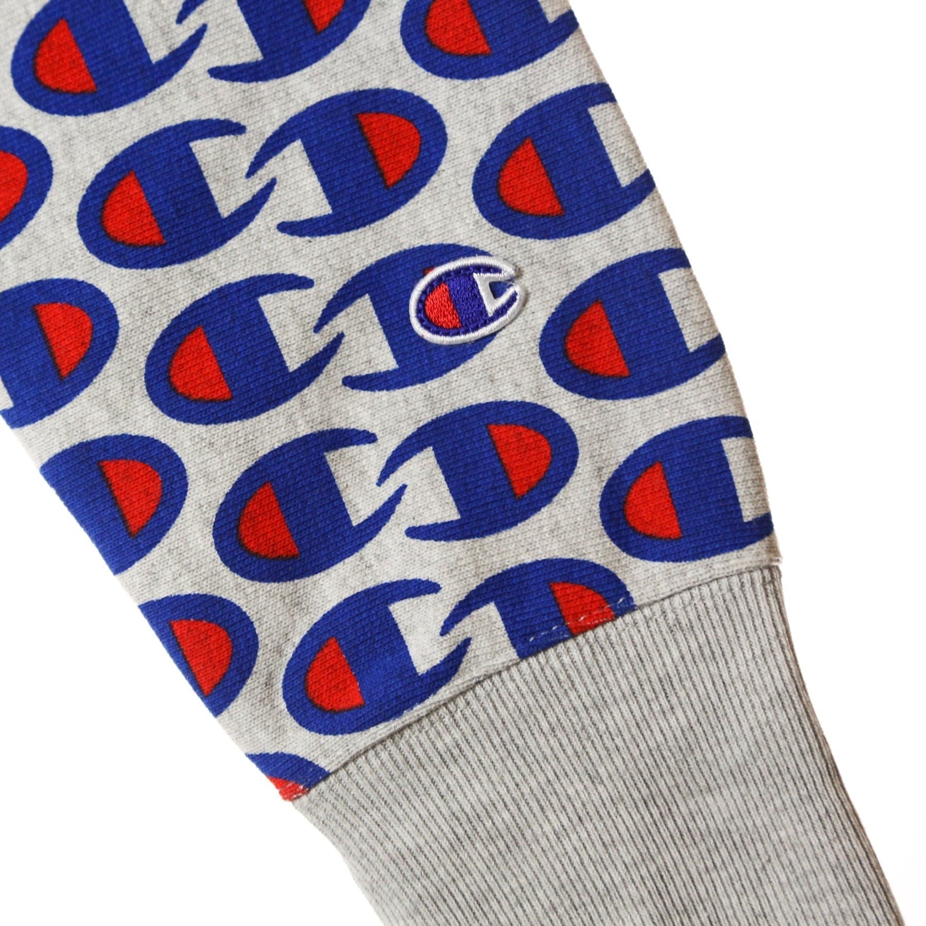 CHAMPION Felpa Girocollo Uomo Crewneck Sweatshirt Light Grey da uomo in Felpe senza cappuccio Drestige - Casamassima, commercioVirtuoso.it