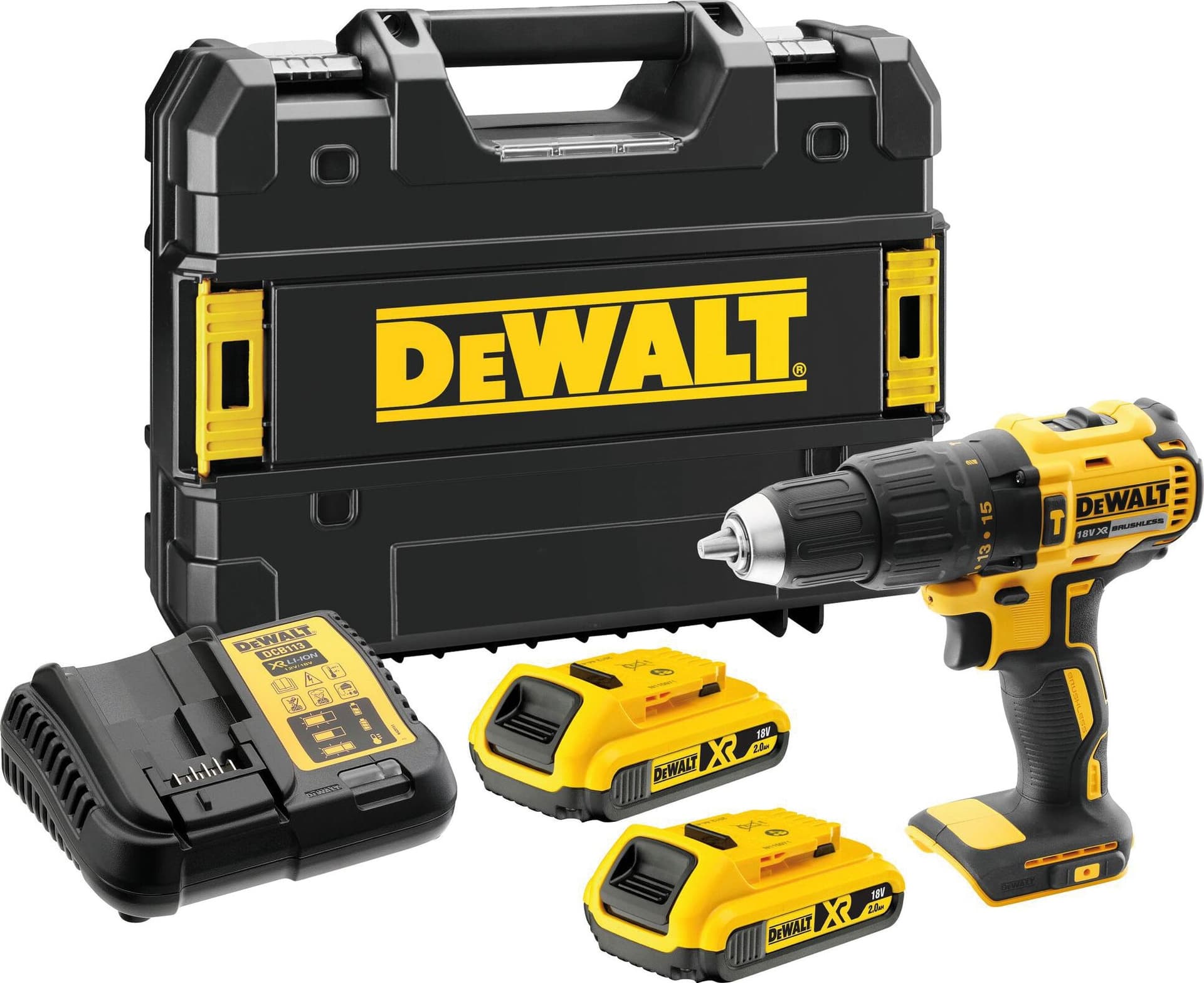 Dewalt Trapano Avvitatore Con Percussione 18V Dcd778D2T-Qw 2 Batterie 2,0 Ah In Valigetta Tstak in Trapani a percussione BricoGo - Marano di Napoli, commercioVirtuoso.it