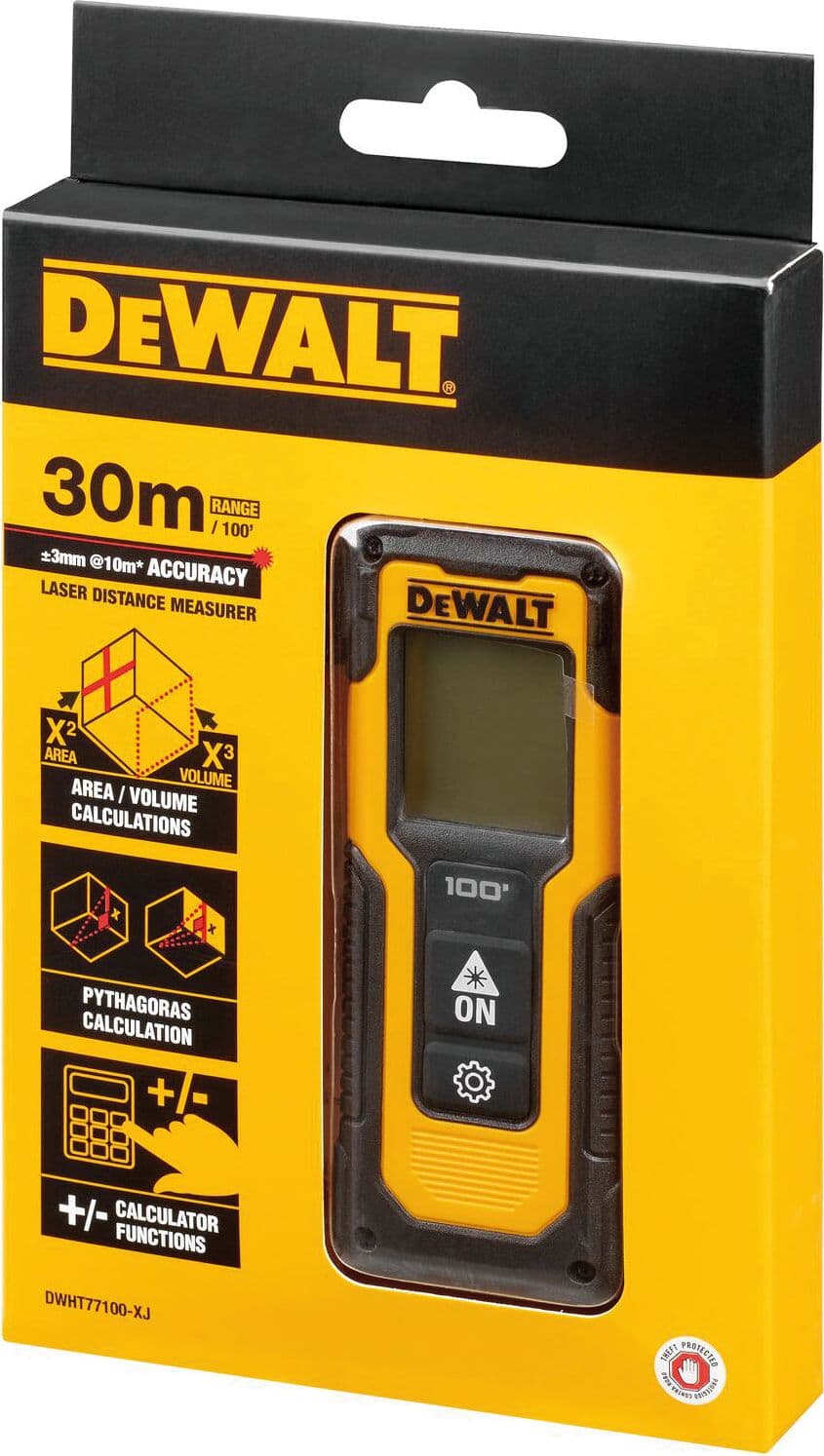 Dewalt Rilevatore Di Distanze Laser Dwht77100-Xj Mt. 30 in Misuratori di distanza laser BricoGo - Marano di Napoli, commercioVirtuoso.it