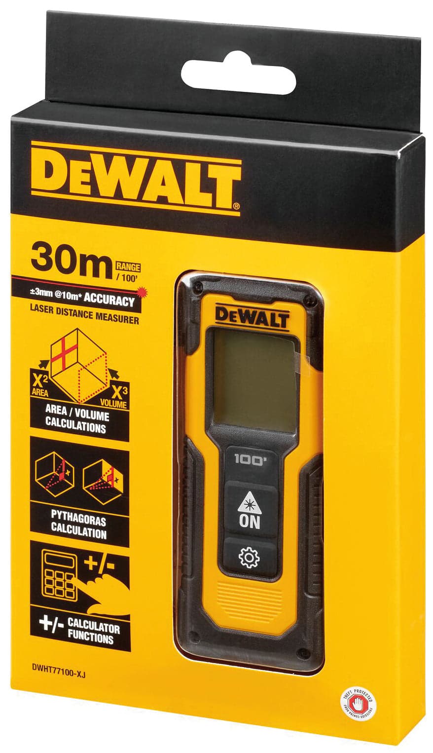 Dewalt Rilevatore Di Distanze Laser Dwht77100-Xj Mt. 30 in Misuratori di distanza laser BricoGo - Marano di Napoli, commercioVirtuoso.it
