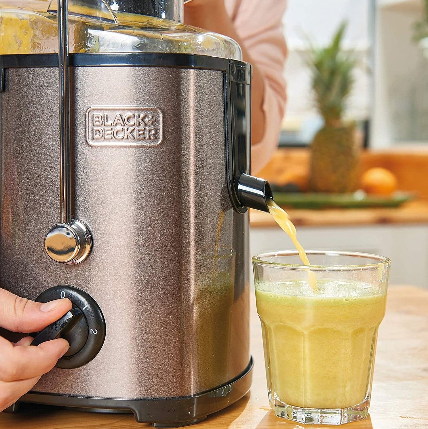 Black+Decker Estrattore Di Succo A Freddo Bxje600E 600 W - 1,2 Lt. in Estrattori di succo BricoGo - Marano di Napoli, commercioVirtuoso.it