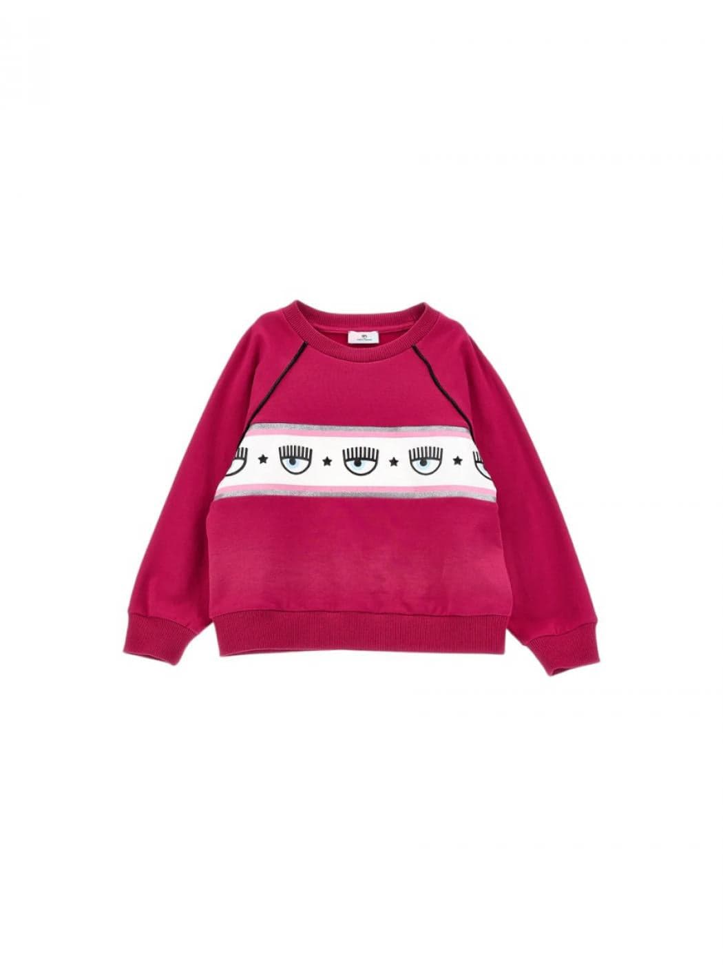 CHIARA FERRAGNI Felpa Bambina Chiara Ferragni 59B605_2010_FUCSIA