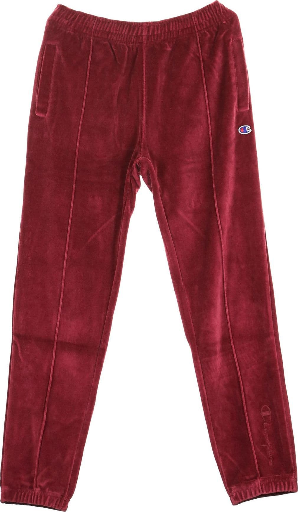 CHAMPION Pantalone Tuta Uomo Straight Hem Pants Burgundy da uomo in Pantaloni Drestige - Casamassima, commercioVirtuoso.it