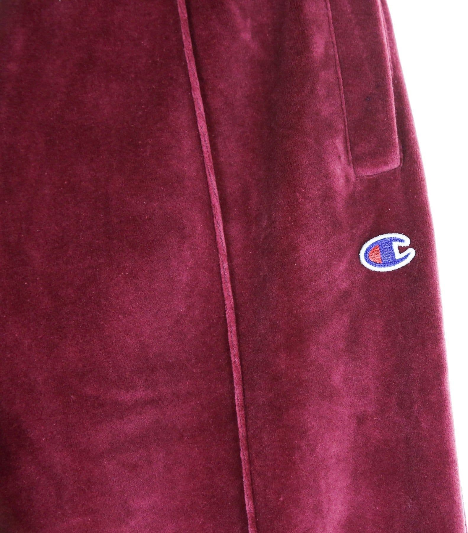 CHAMPION Pantalone Tuta Uomo Straight Hem Pants Burgundy da uomo in Pantaloni Drestige - Casamassima, commercioVirtuoso.it