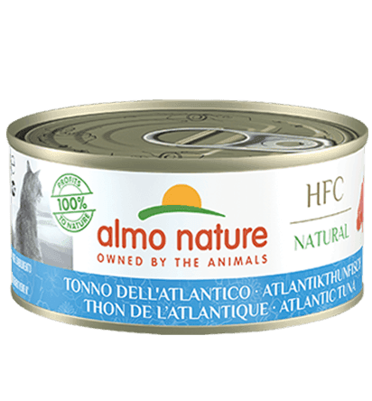 Almo Nature Scatoletta HFC Natural gusto Tonno dell'Atlantico per Gatti Adulti in Probiotici 101 Market - Poggibonsi, commercioVirtuoso.it