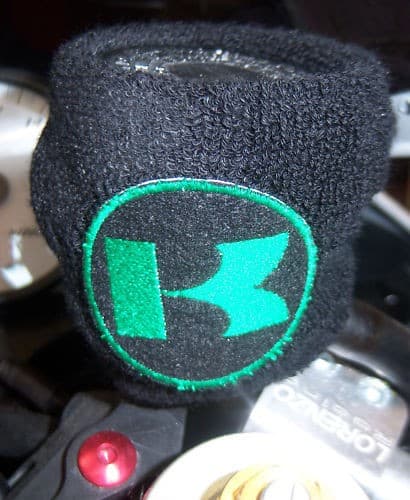 POLSINO COPRI SERBATOIO LIQUIDO FRENI per MOTO KAWASAKI - 2
