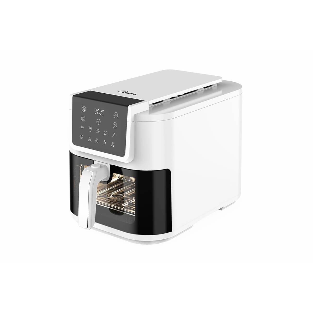 Friggitrice Ad Aria Multifunzione Infinity Capacità 8 Litri Display Digitale 10 Programmi Finestra Con Luce Interna Potenza 1700 Watt Bianco Ardes in Friggitrici BricoGo - Marano di Napoli, commercioVirtuoso.it