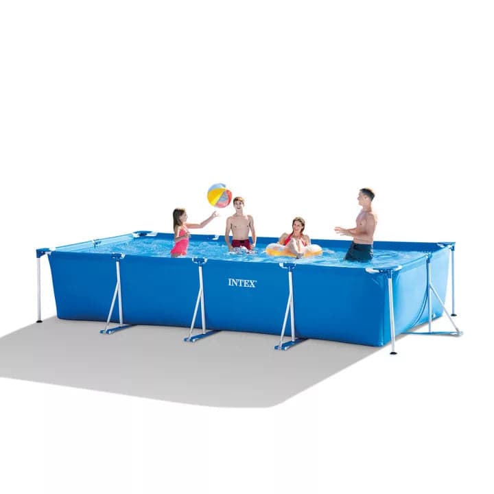 Piscina Frame Rettangolare C/Telaio Portante S/Pompa Cm.450X220X84H. Capacitãe Lt.7127 Peso Kg.39,2 (28273) Intex in Piscine fuoriterra BricoGo - Marano di Napoli, commercioVirtuoso.it