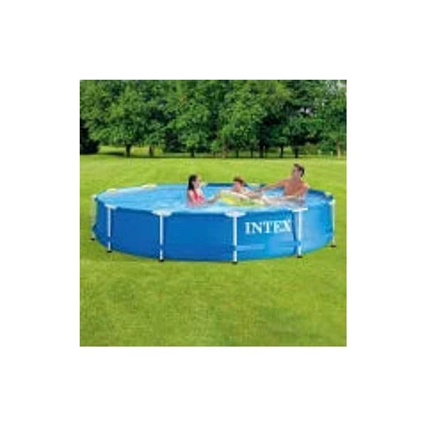 Piscina Metal Frame Rotonda C/Telaio Portante S/Pompa Cm.305X76H. Capacitãe Lt.4485 Peso Kg.17,4 (28200) Intex in Piscine fuoriterra BricoGo - Marano di Napoli, commercioVirtuoso.it