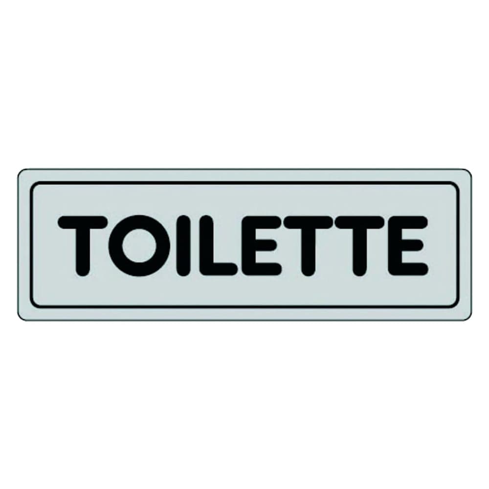 Etichetta Segnaletica Toilette Wc Bagno 10 Pezzi - Eurosignals