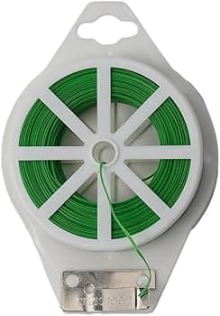 Piattina Filo Plasticato Per Legatura 2 Bobine Da Mt. 20 - Con Taglierina in Legami di torsione BricoGo - Marano di Napoli, commercioVirtuoso.it