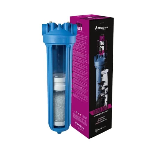 Sistema Filtro Per Acqua Anticalcare Scalearmor Rock - In/Out - 1 Ottone Bspp - Portata Max 2270 L/H. - Atl in Filtri sottotop BricoGo - Marano di Napoli, commercioVirtuoso.it