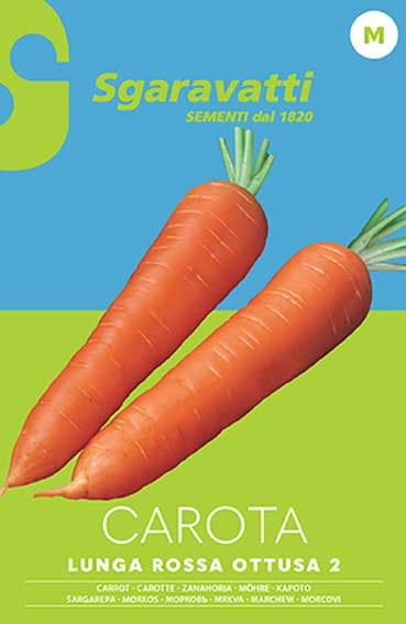 Semi Per Ortaggi E Vegetali Carota Lunga Ottusa 20 Pezzi - Sgaravatti in Erbe aromatiche BricoGo - Marano di Napoli, commercioVirtuoso.it