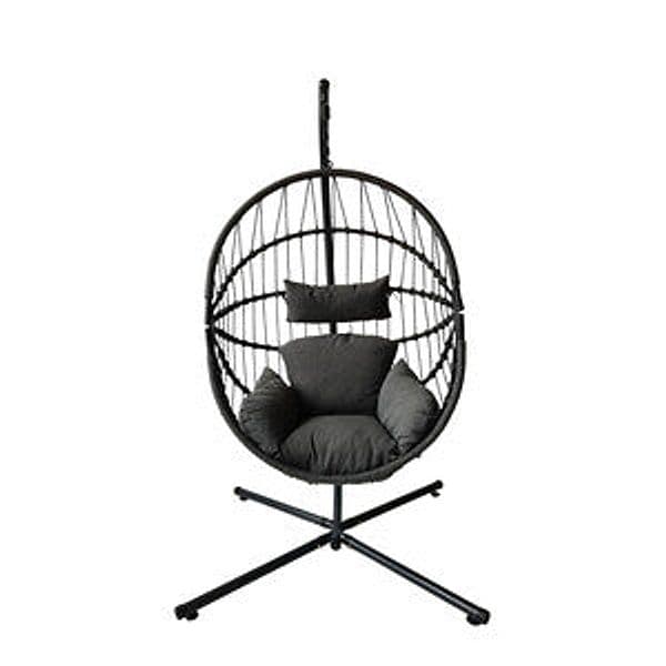 Poltrona Sospesa Aura Acciaio Polyrat 108 x 192CM