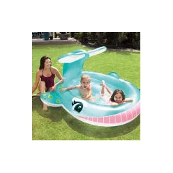 Piscina Gonfiabile Ovale Balena +2 Anni Cm.201X196X91H. Peso Kg.3 (57440) Intex in Piscinette per bambini BricoGo - Marano di Napoli, commercioVirtuoso.it