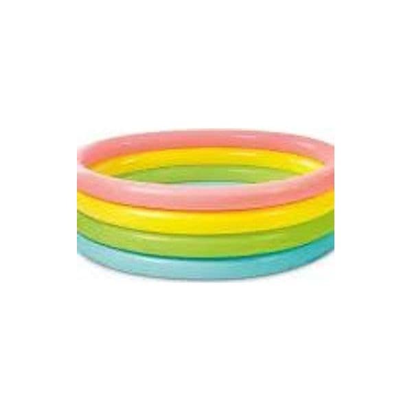 Piscina Gonfiabile Tonda 4 Anelli +3 Anni Ø Cm.168X46H. Peso Kg.2,6 (56441) Intex in Piscinette per bambini BricoGo - Marano di Napoli, commercioVirtuoso.it