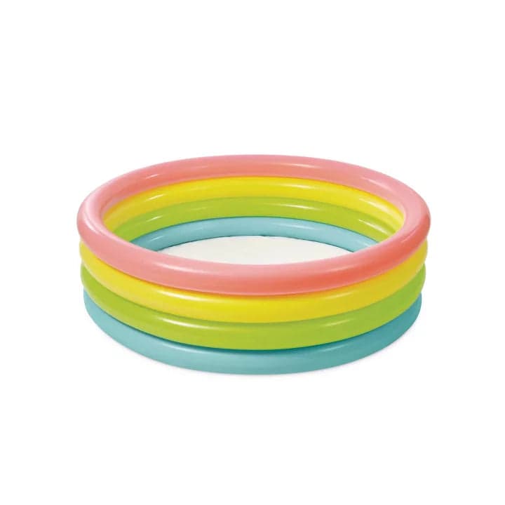 Piscina Gonfiabile Tonda 4 Anelli +3 Anni Ø Cm.168X46H. Peso Kg.2,6 (56441) Intex in Piscinette per bambini BricoGo - Marano di Napoli, commercioVirtuoso.it