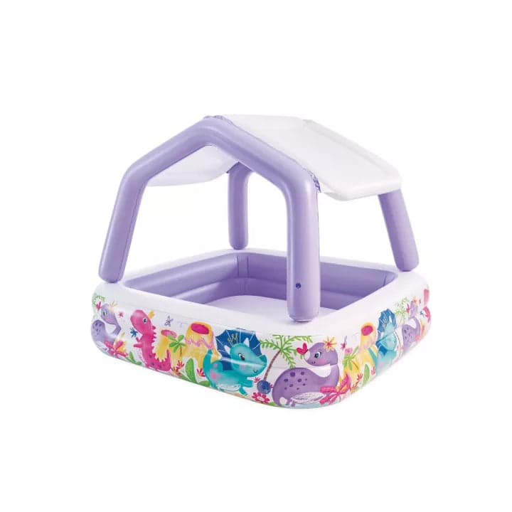 Piscina Gonfiabile Quadra Acquario Con Parasole +2 Anni Cm.157X157X122H. Peso Kg.3,80 (57470) Intex in Piscinette per bambini BricoGo - Marano di Napoli, commercioVirtuoso.it