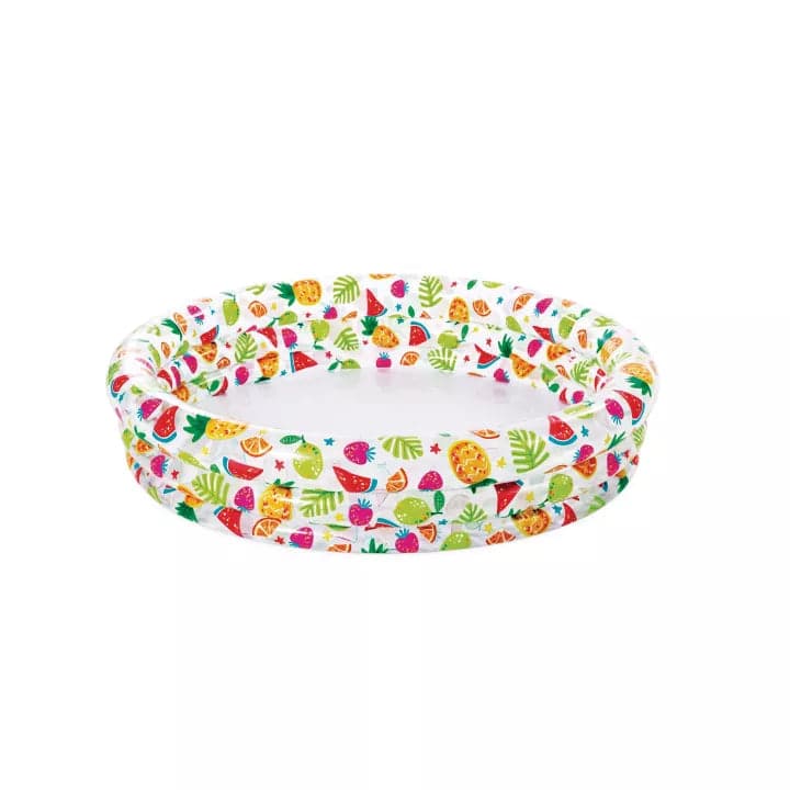 Piscina Gonfiabile Tonda Tre Anelli +2 Anni Cm.132X38H. Peso Kg.1,03 (59431) Intex in Piscinette per bambini BricoGo - Marano di Napoli, commercioVirtuoso.it
